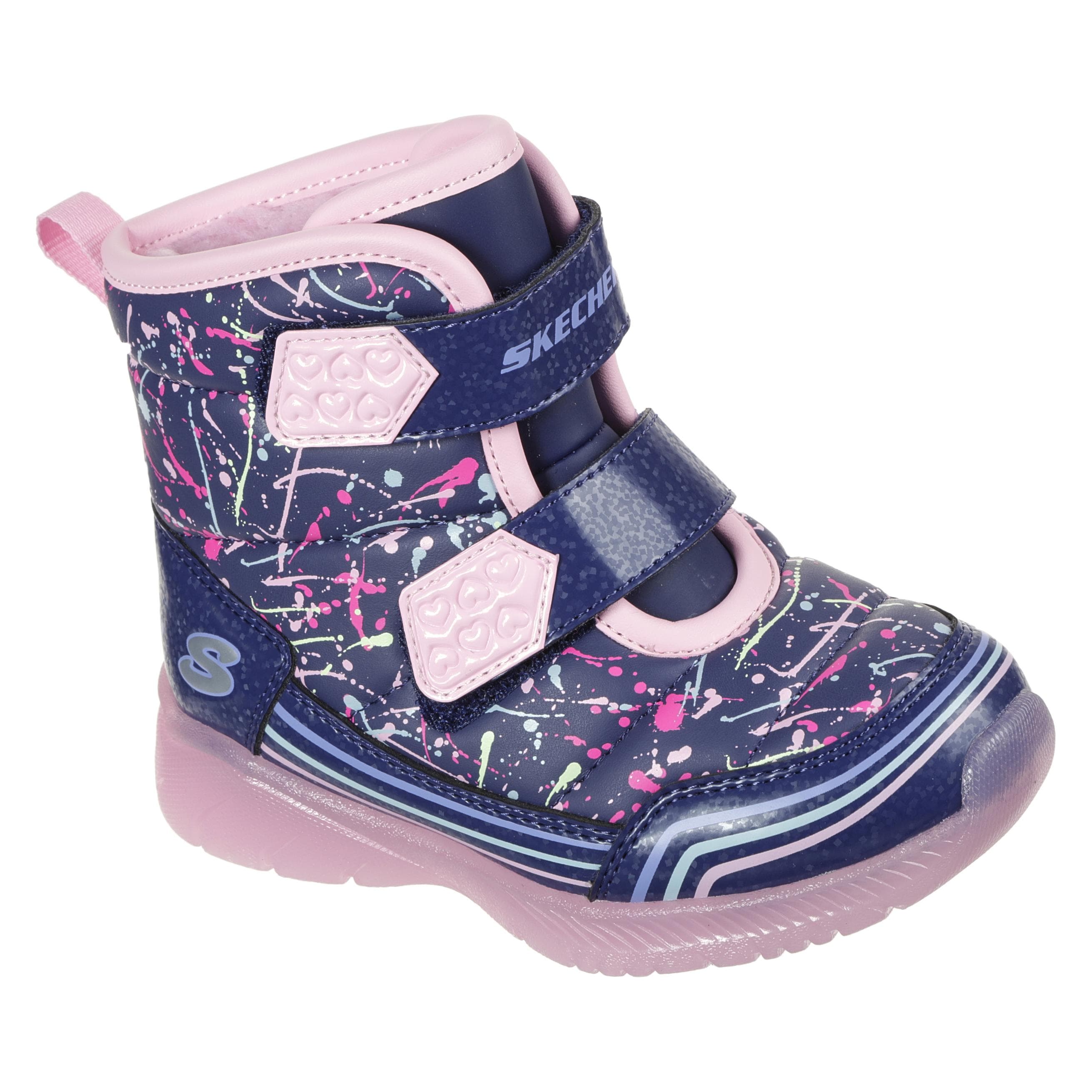 Skechers, Meisjes, Laarzen, Illumi-Brights Power Paint - 7815, Blauw, (23)
