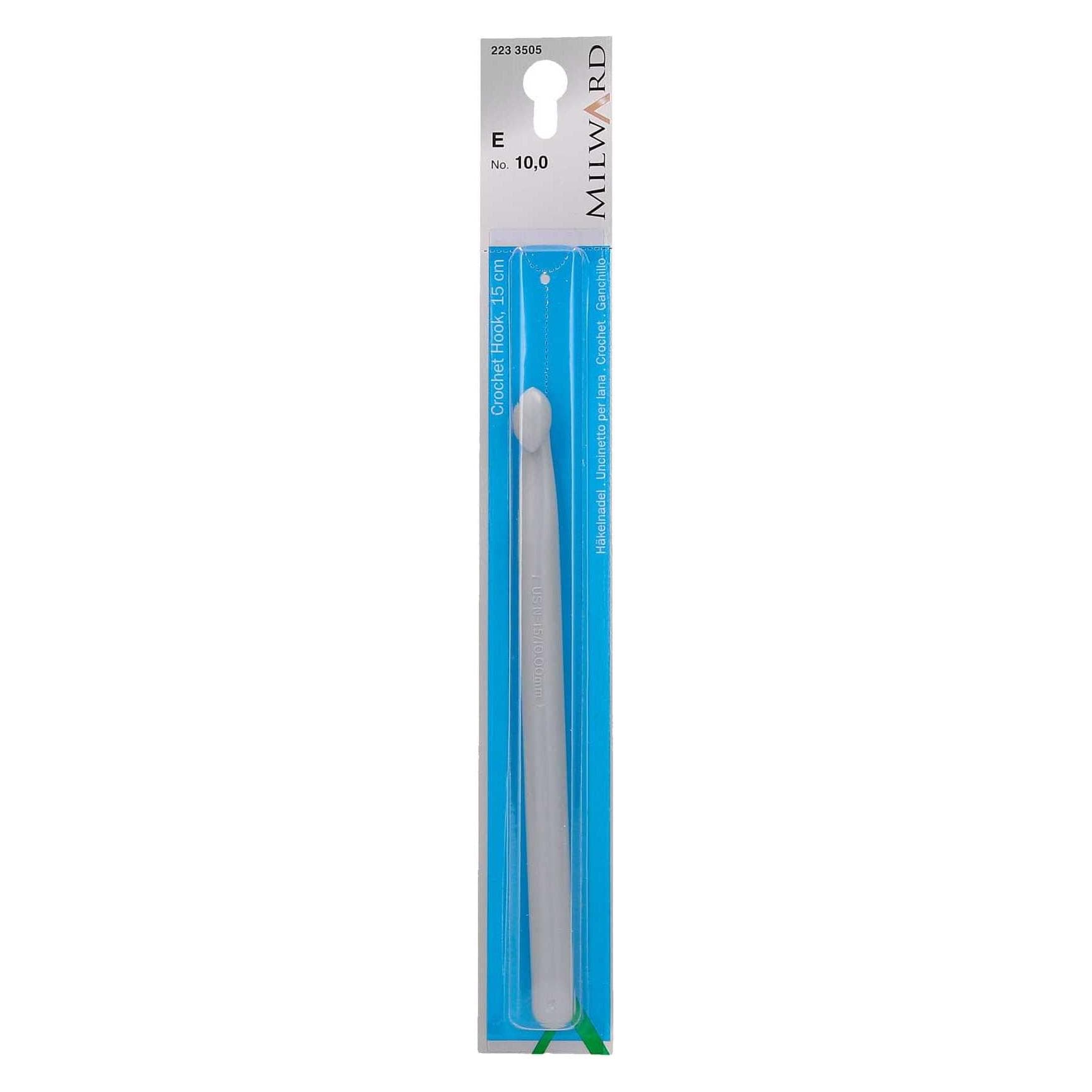 Mgb Wollen haaknaald, 15 cm nr. 10.0, Breinaalden