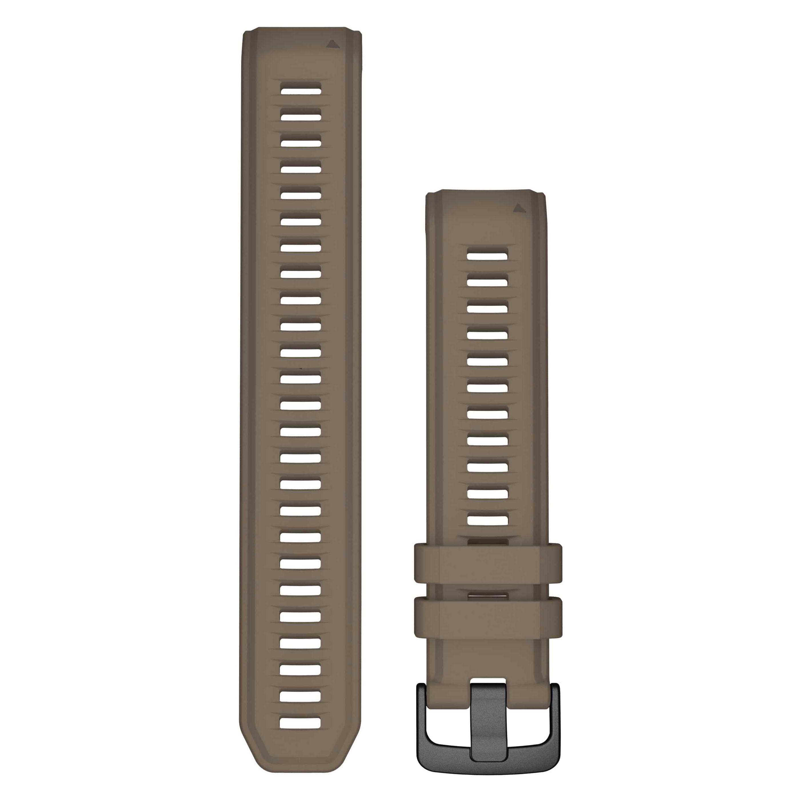 Garmin Instinct 2 Tactische Vervangingsarmband (22 mm, Roestvrij staal, Silicone), Horlogebandjes, Groen