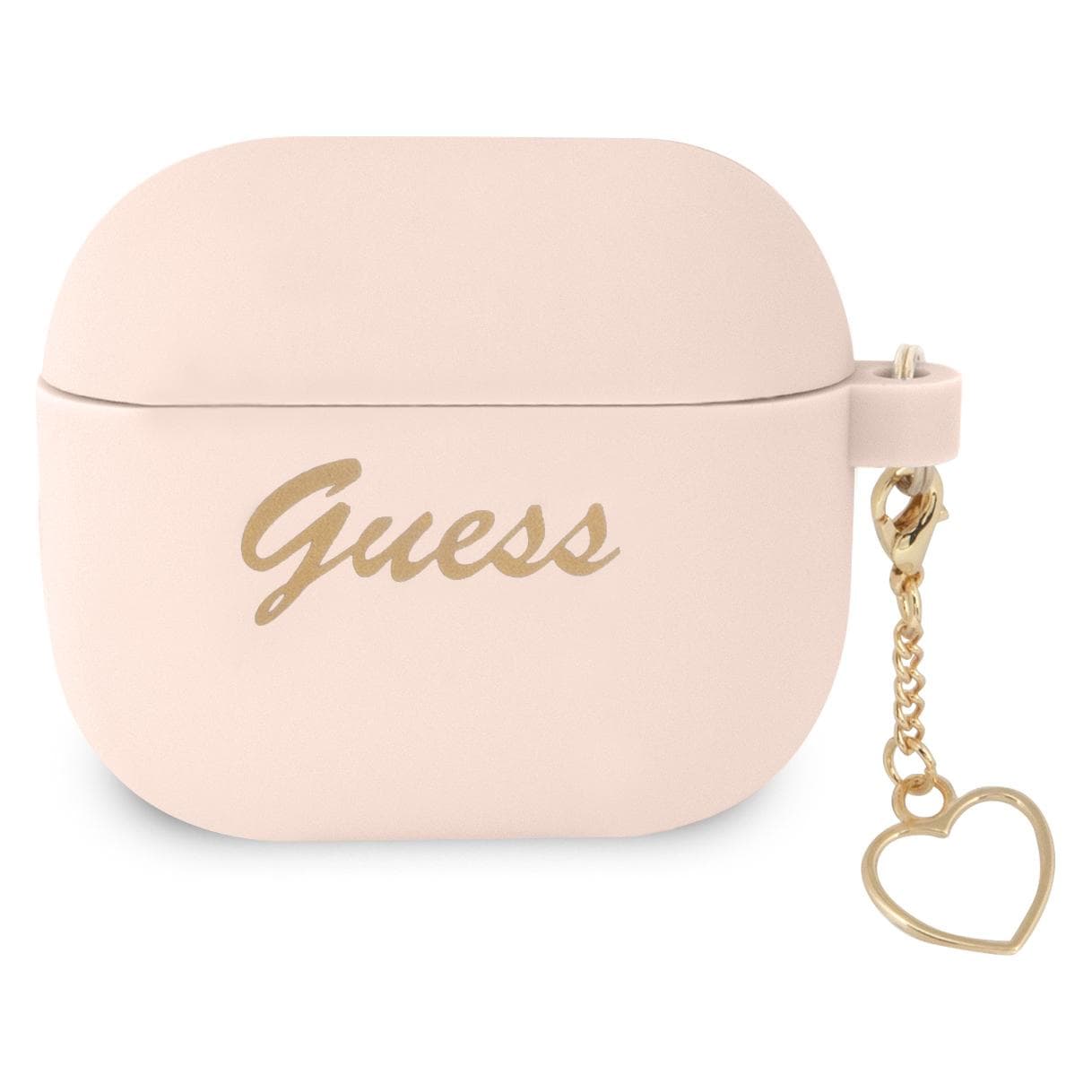 Guess Koffertje met hanger (Hoofdtelefoon hoes), Hoofdtelefoon Tassen + Beschermende Covers, Roze