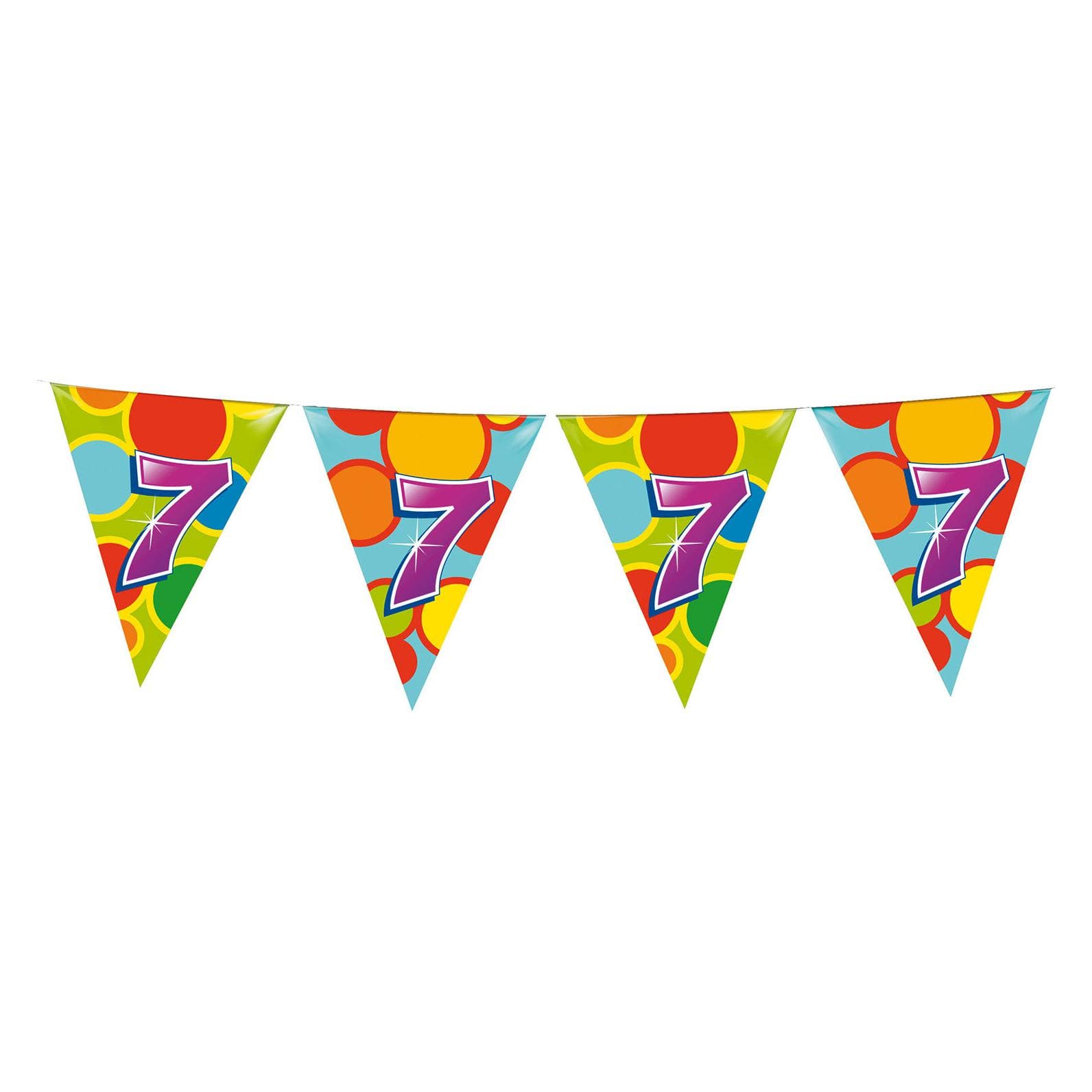 Haza Witbaard Vlaggenlijn 7 jaar, 10mtr.