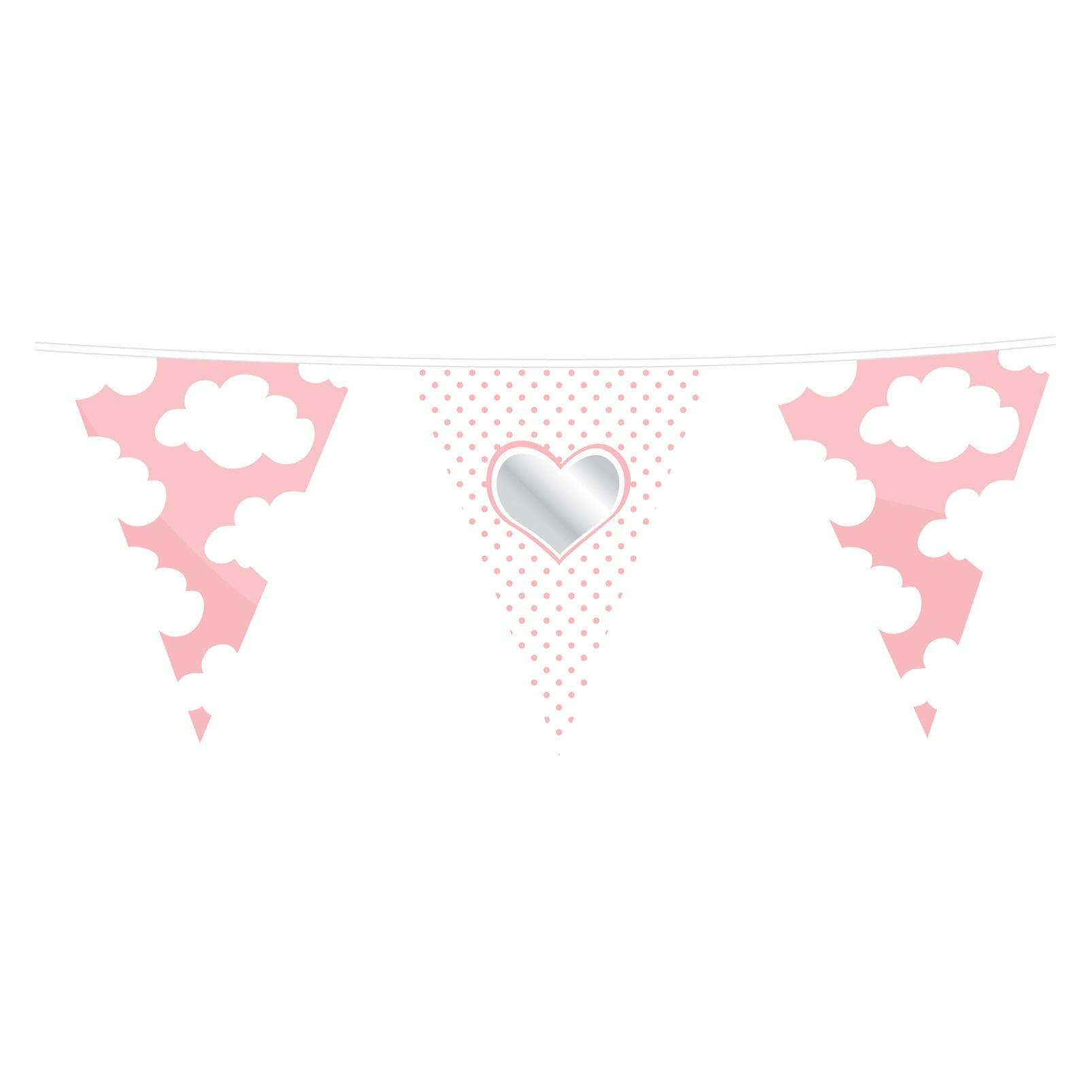 Haza Witbaard Vlaggenlijn Baby Girl, 10mtr.