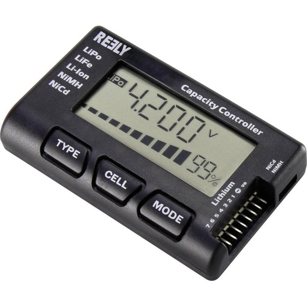 Reely LiPo Checker geschikt voor cellen: 1