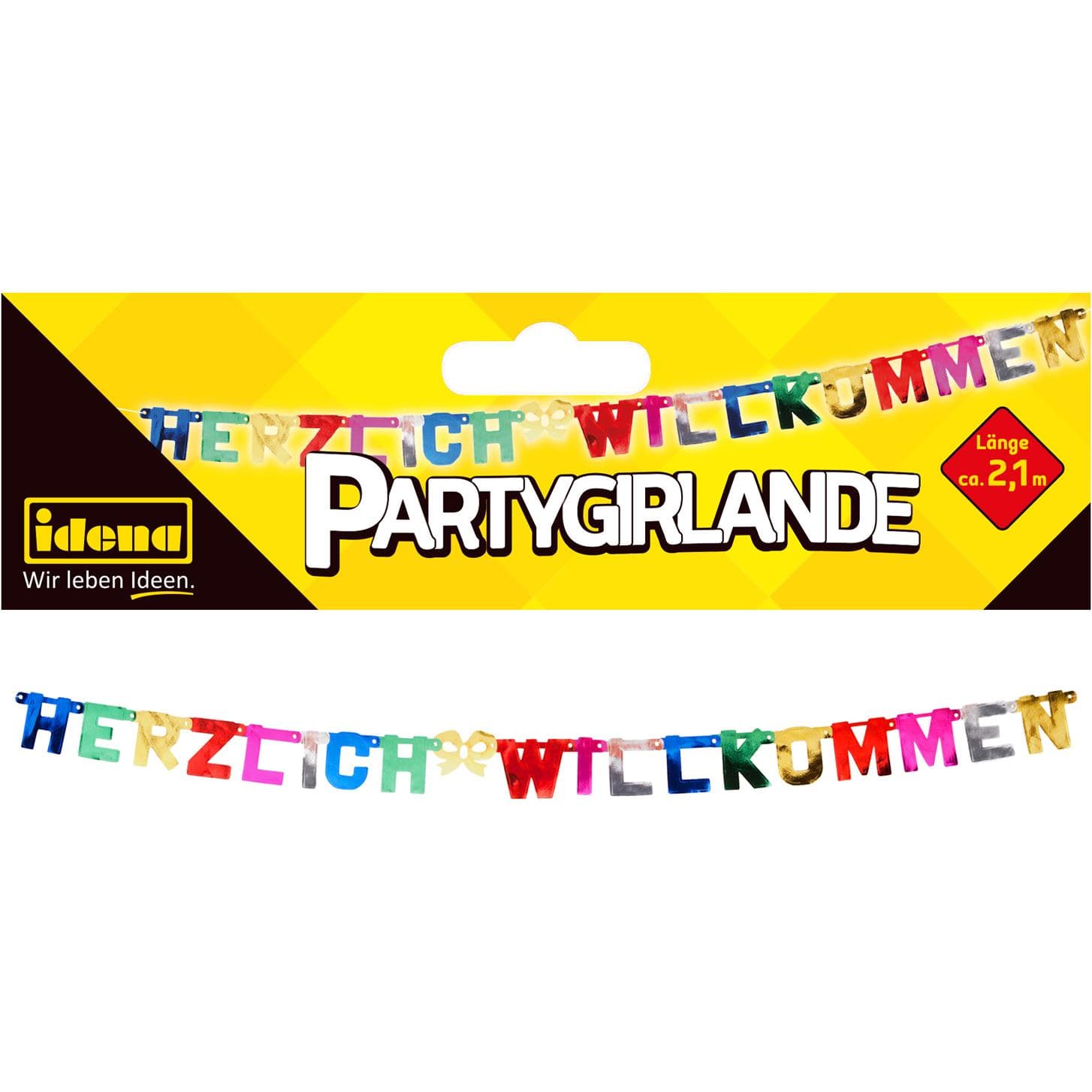 Idena Slinger Welkom 210cm FSC-Mix (1 Pcs.)