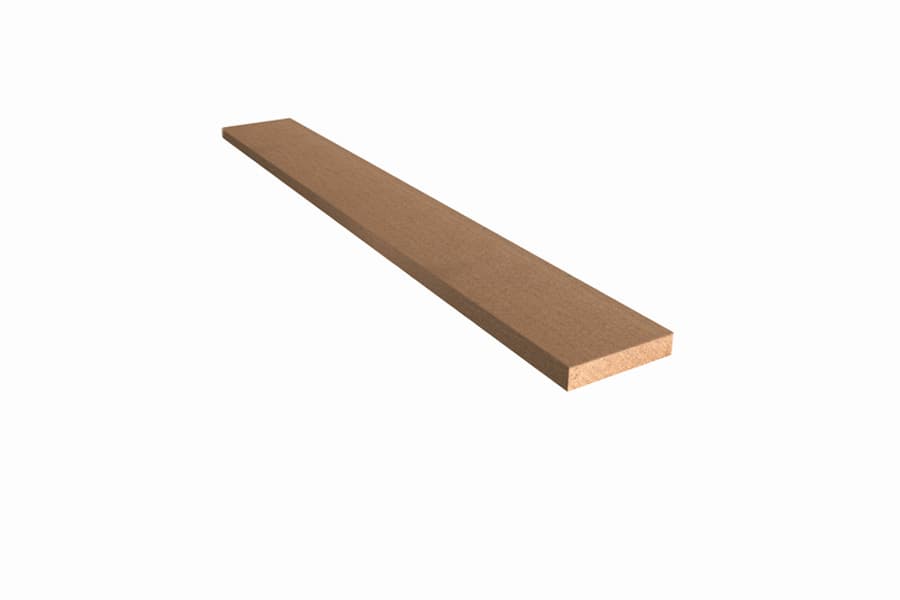 Resysta Vollprofilleiste, 70 x 20 mm für den Randabschluss, Länge 3 m