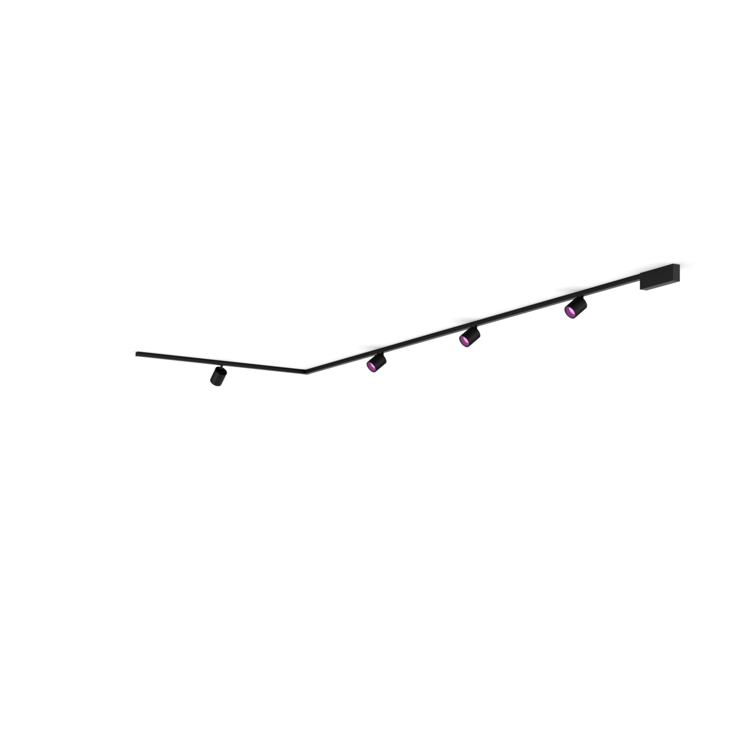 Philips Perifo Basisset Voor L-vormig Plafond (4 Spots)