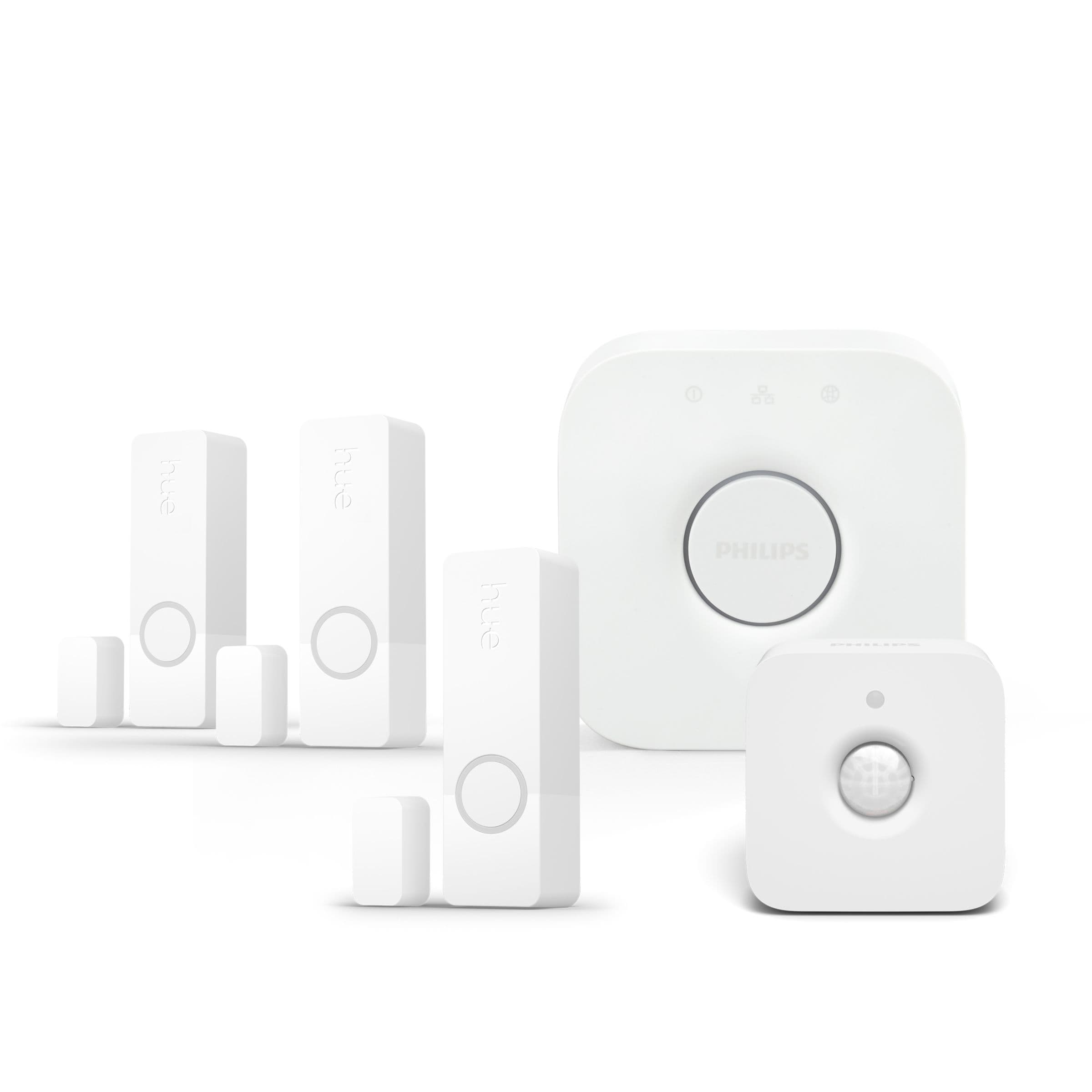 Bundel: 3x Secure Contact Sensoren + 1x Motion Sensor + Bridge
