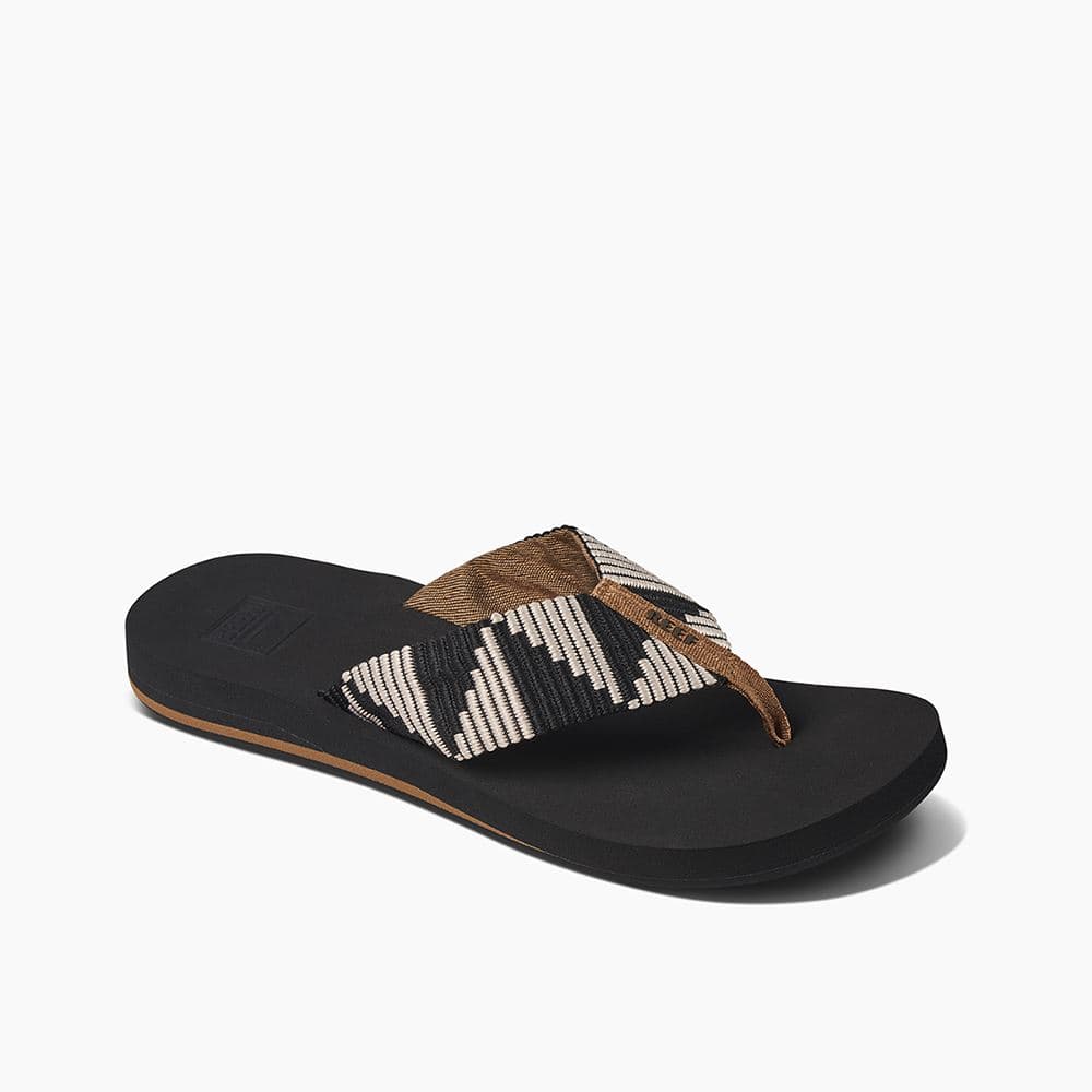 Spring Woven Slipper Dames Pebble 6