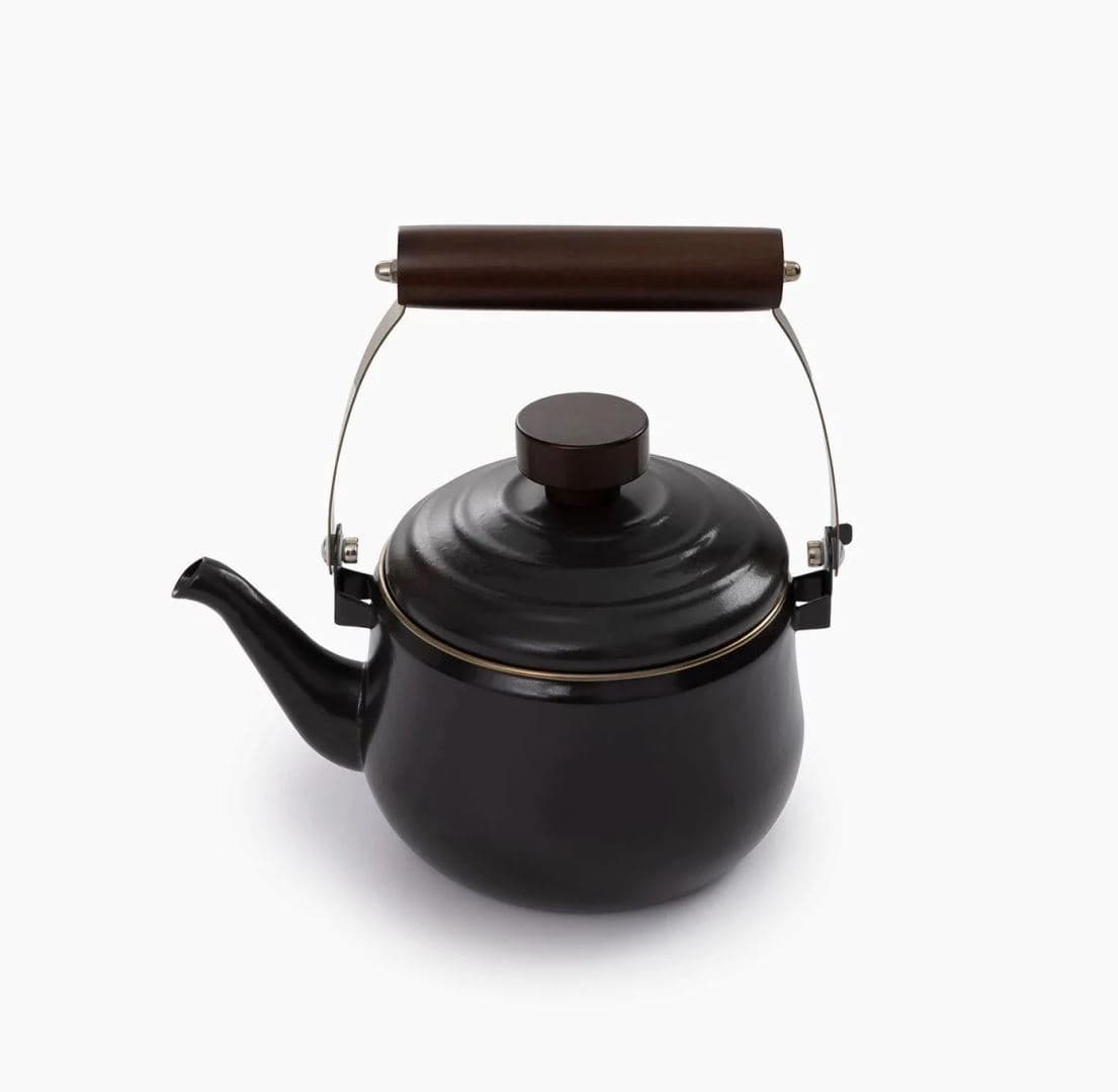 Théière/Enamel Charcoal Tableware Charcoal