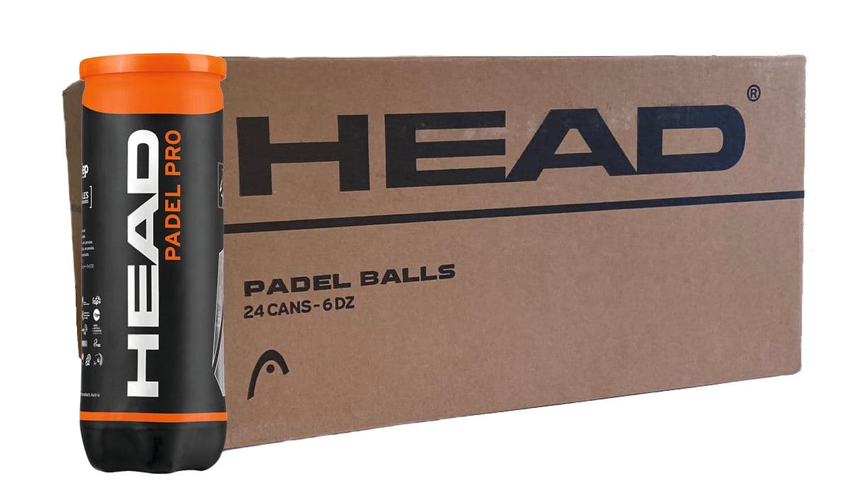 3B Padel Pro Doos 24 x 3 Ballen Yellow O/S