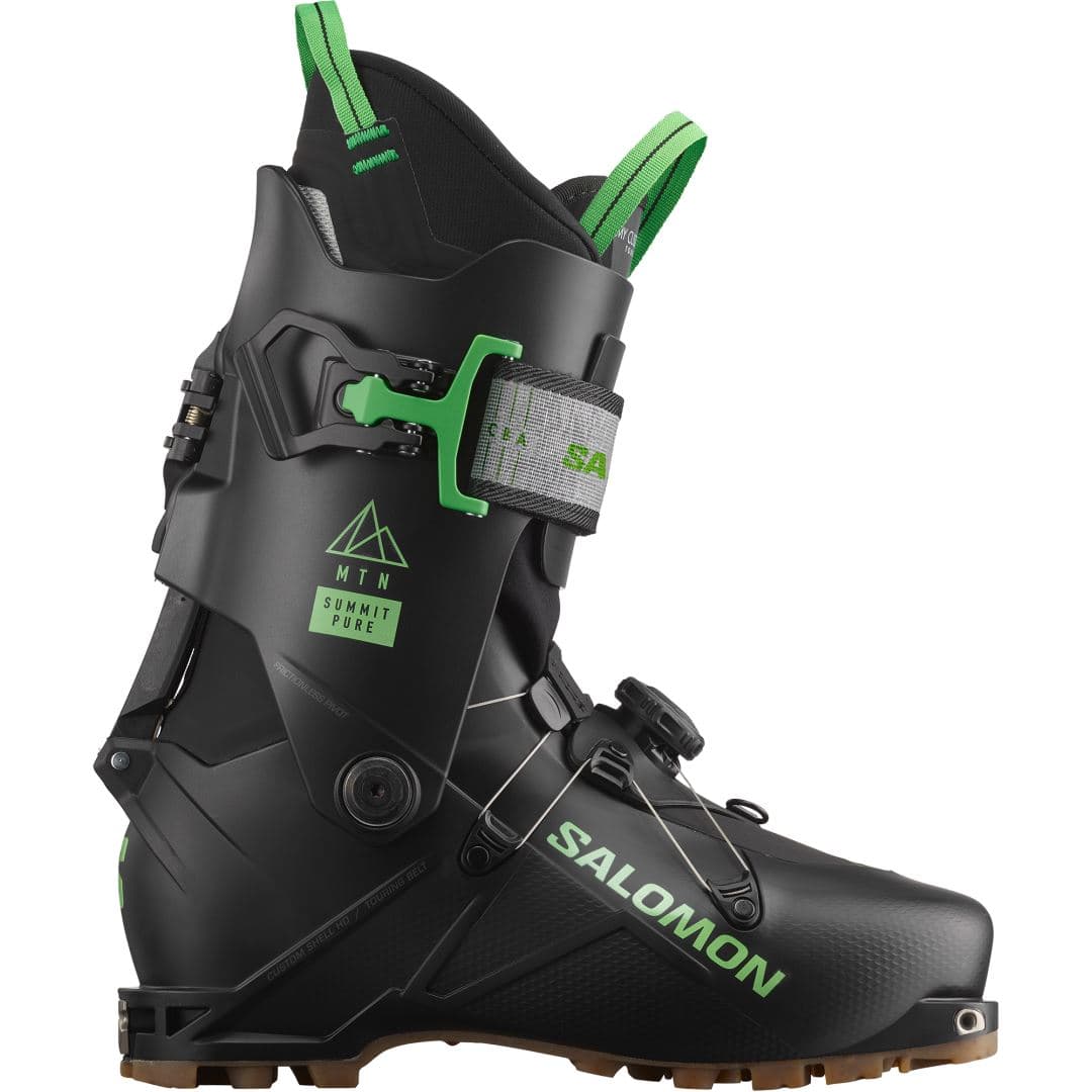 Mtn Summit Pure Skischoen Black/Pastel Neon Green 1/Rainy Day 26/26,5