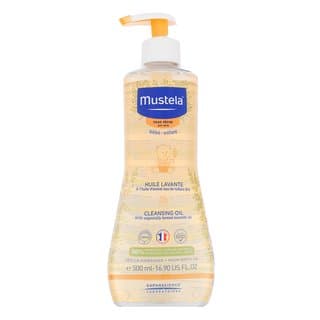 Mustela Bébé Cleansing Oil reinigende schuimende olie voor kinderen 500 ml