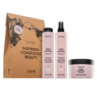 Lakmé Teknia Frizz Control Pack kit tegen kroezen 300 ml + 300 ml + 250 ml