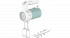 Tesla MX510BWS - Handmixer - 350W - Blauw / Wit