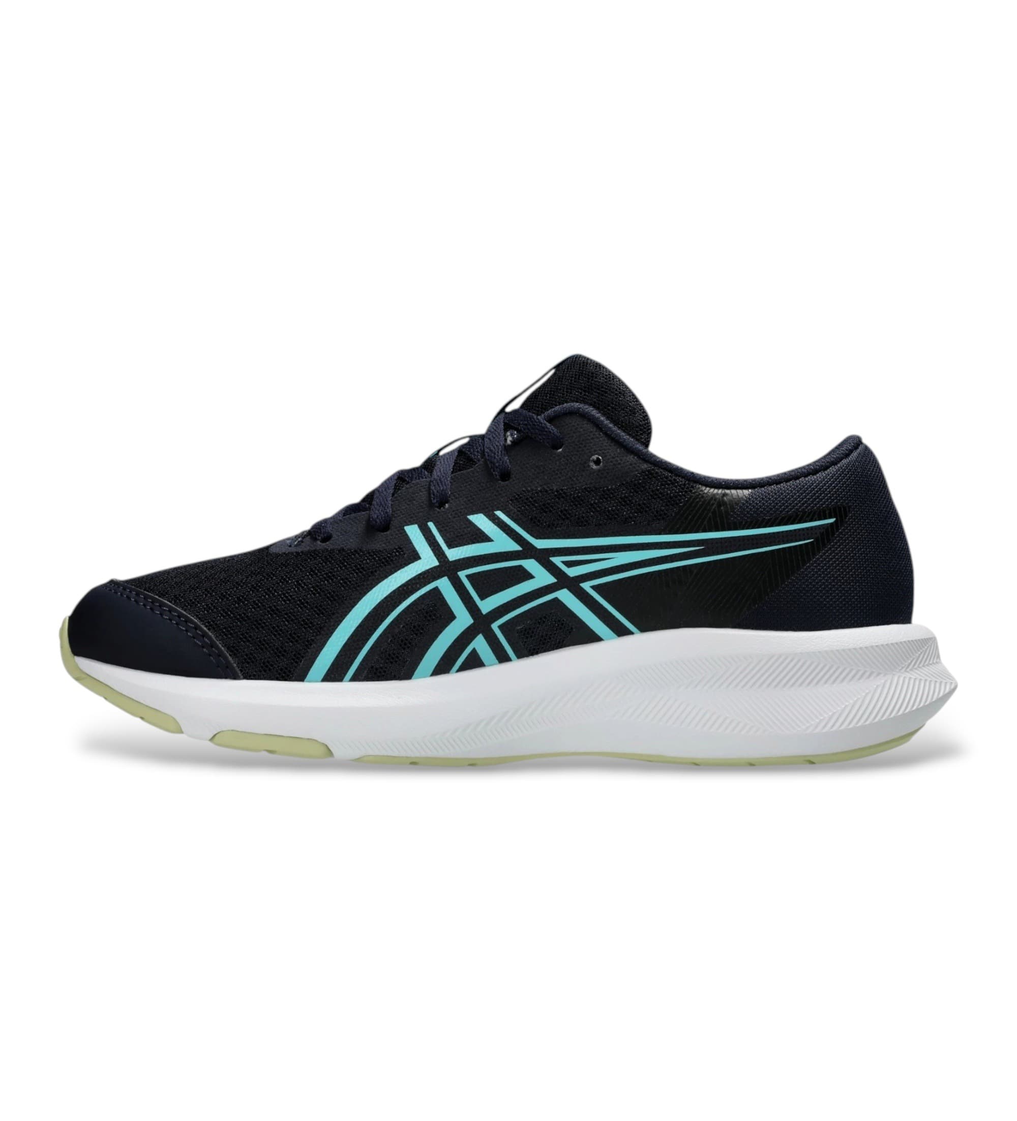 Asics pour femme/filles. 1014A392 Baskets Patriot 14 GS marine (6.5USA=39.5), Plat, Lacets, Casuel, Sport, Running, Multisport, mode enfanti