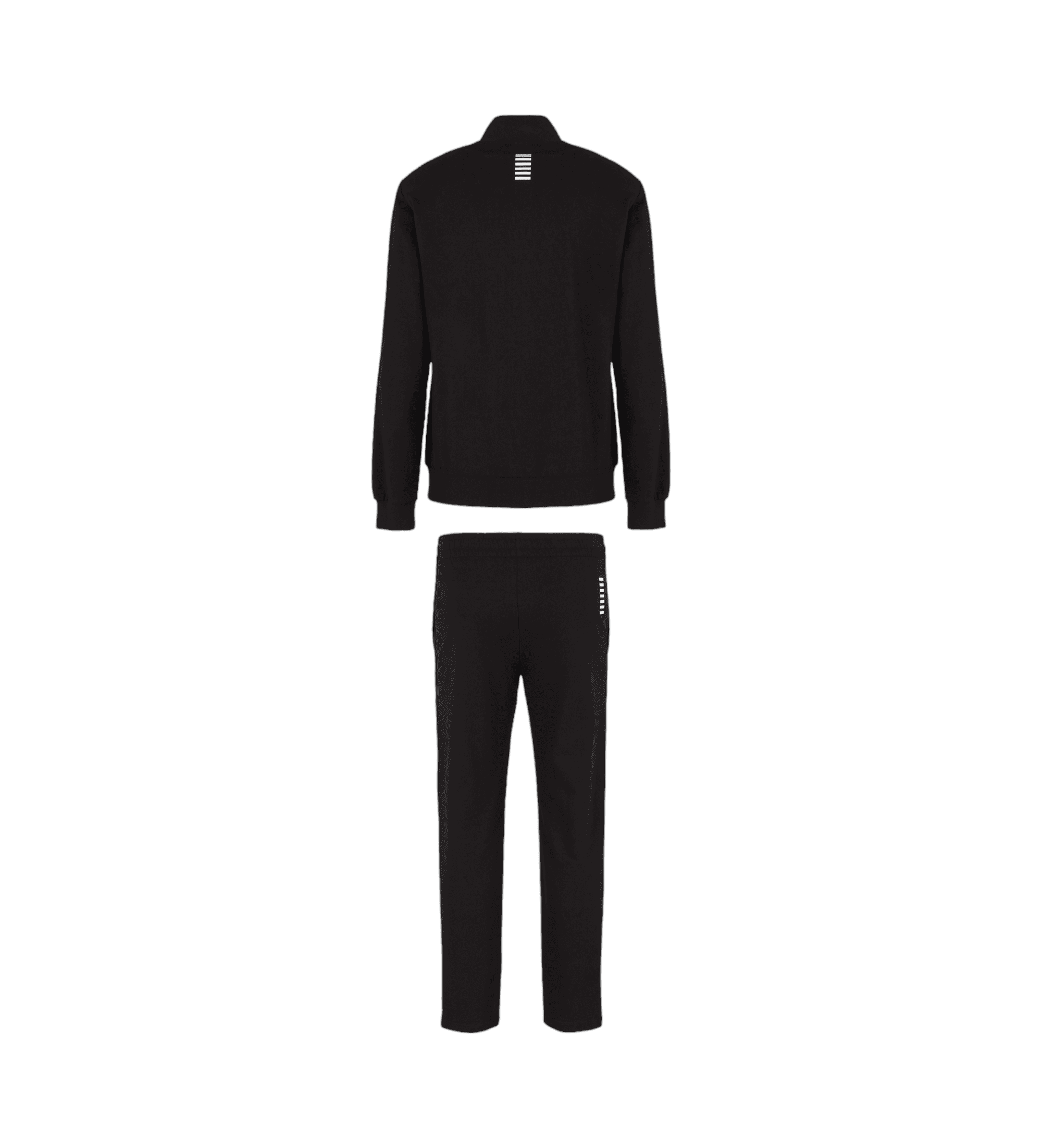 EA7 pour homme. 8NPV61_PJVRZ Tracksuit Coupe régulière noir (XXS), Casuel, Sport, Coton, Multisport