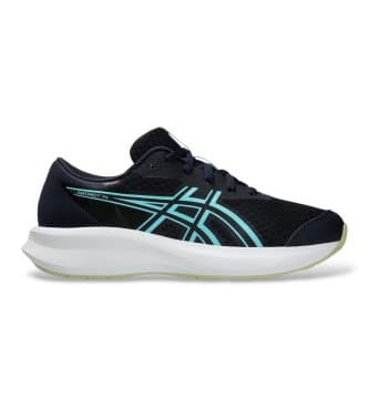 Asicsvoor vrouwen/meisjes. 1014A392 Sneakers Patriot 14 GS marineblauw (6.5USA=39.5), Plat, Veters, Casual, Sportief, Running, Meerdere spor