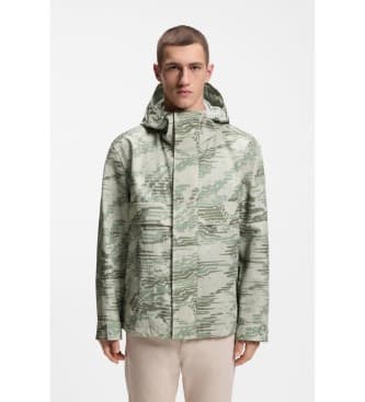 BOSSvoor mannen. 50556209 Relaxed jasje grijs (48), Casual, Polyester