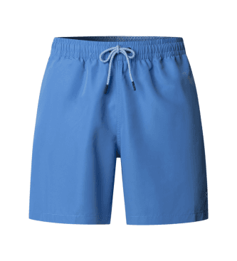 Hackett Londonvoor mannen. HMB100048 Icon Effen blauw badpak (XL), Wit, Casual, Strandkleding, Polyester