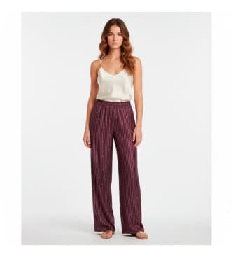 HUGOvoor vrouwen. 50556663 Hasabellal lila broek (40), Homewear, Katoen
