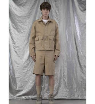 Ten cvoor mannen. 26CTCUC04107 Foyle jas taupe (50), Casual, Polyester