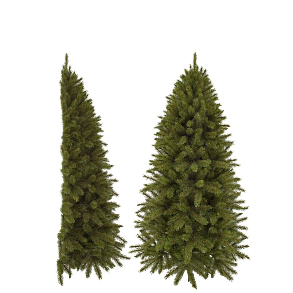 Triumph Tree Forest frosted - halve kunstkerstboom groen 1,85m x 1,07m
