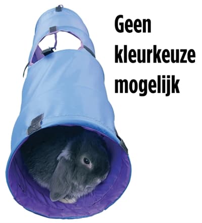 KONIJN TUNNEL ACTIVITY ASSORTI 90x20X20 CM