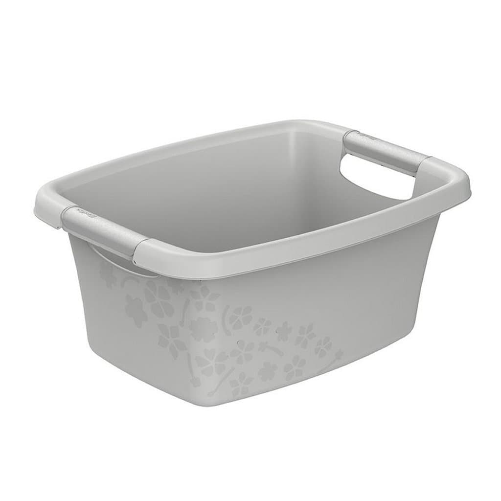 Rotho Flowers Wasmand 12L Cool Grijs