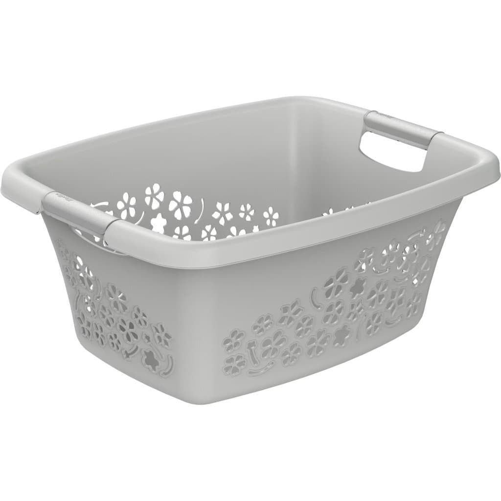 Rotho Design Flowers Wasmand 25L Cool Grijs