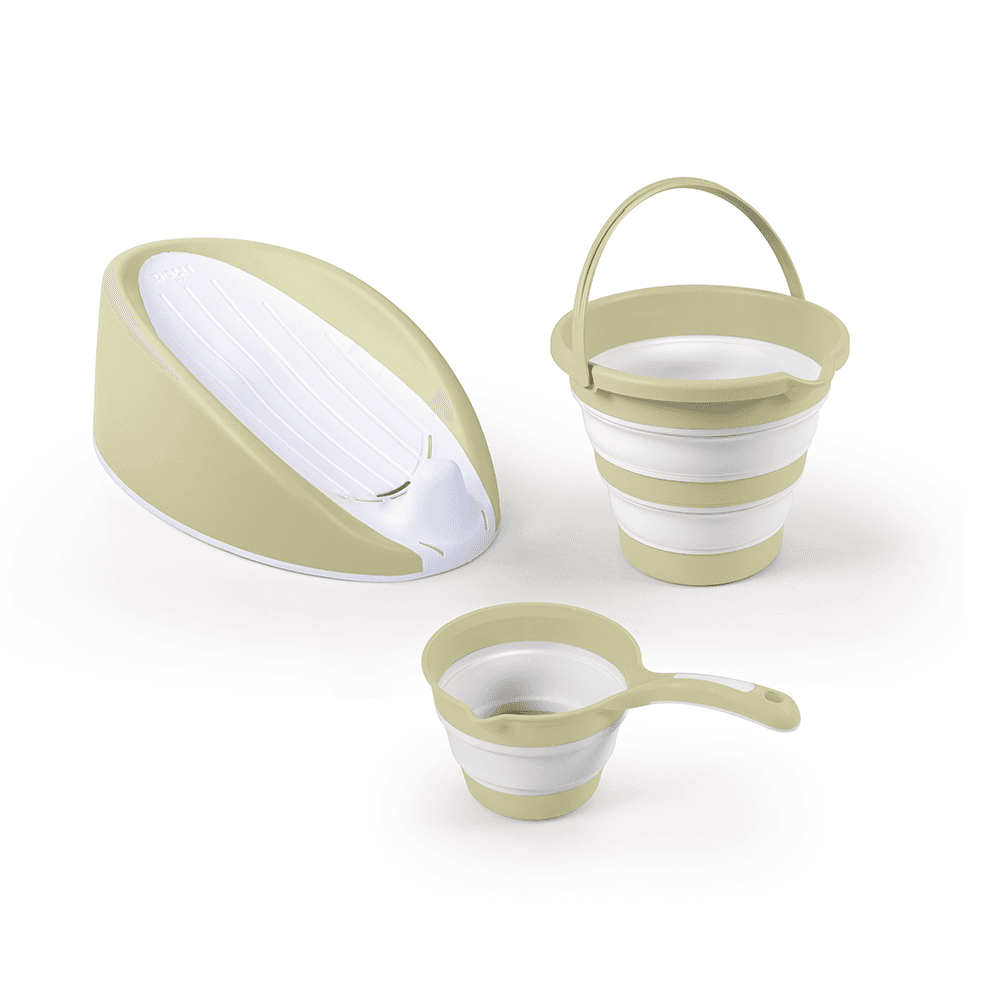 Dolu Baby Bad Set Eco Groen