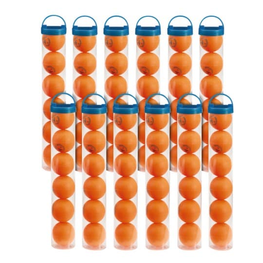 Rucanor Double Circle 6-pack Tafeltennis Ballen Oranje 0