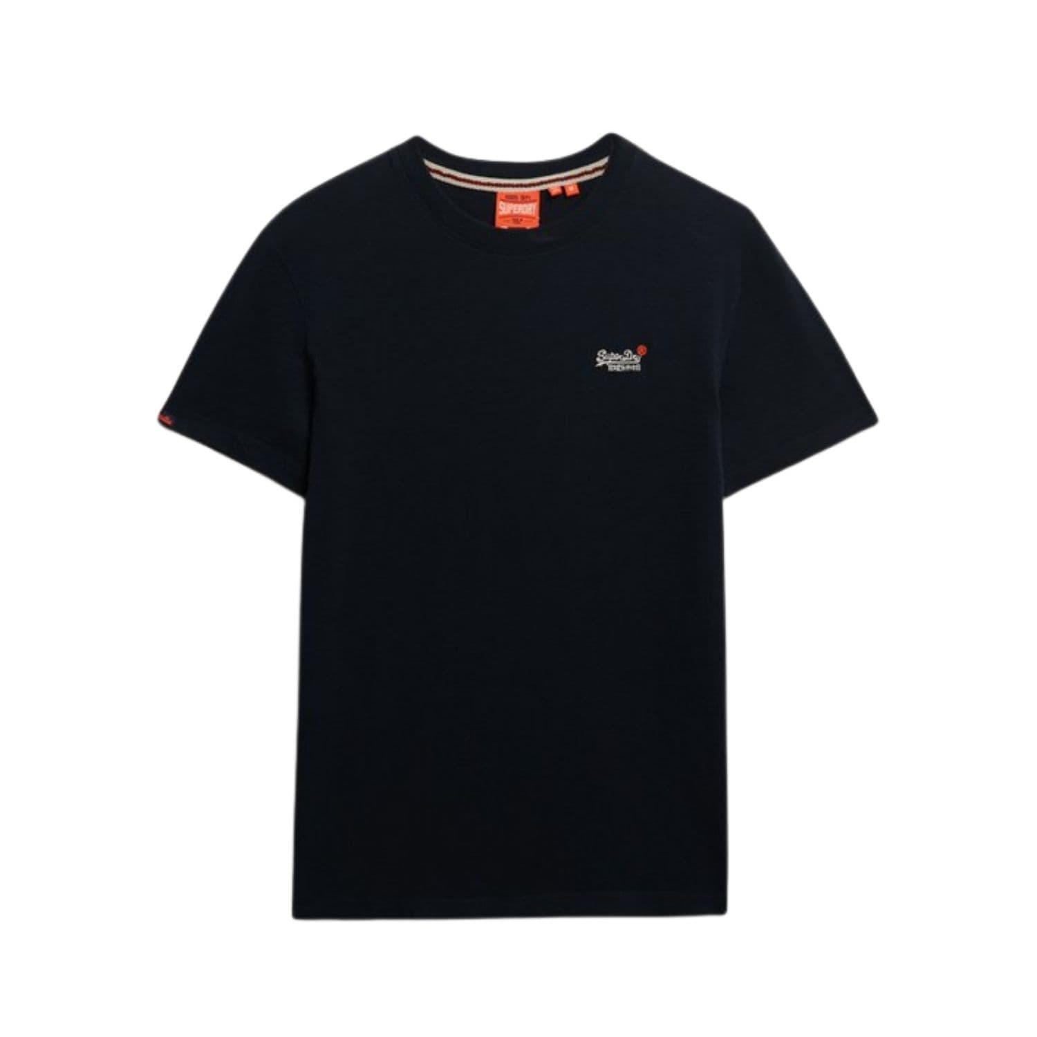 Superdry Essential Contrast Emb Casual T-shirt Heren Donkerblauw 2xl