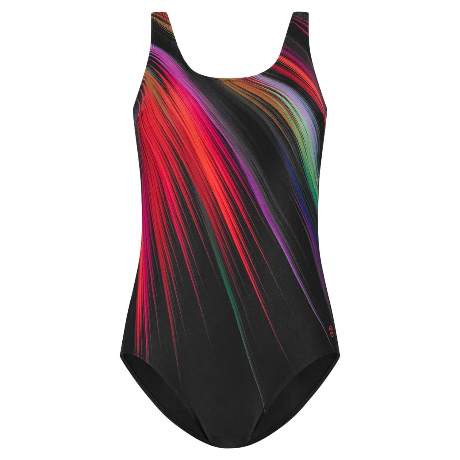 Ten Cate Soft Cup Badpak Dames Zwart Dessin Xl/42