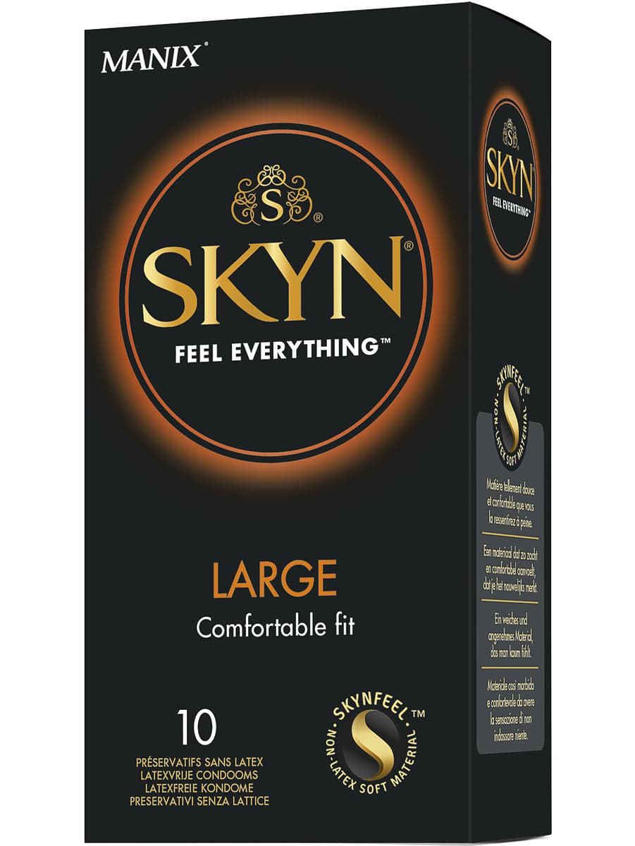 Manix : Skyn Large Condoms, 10-pack