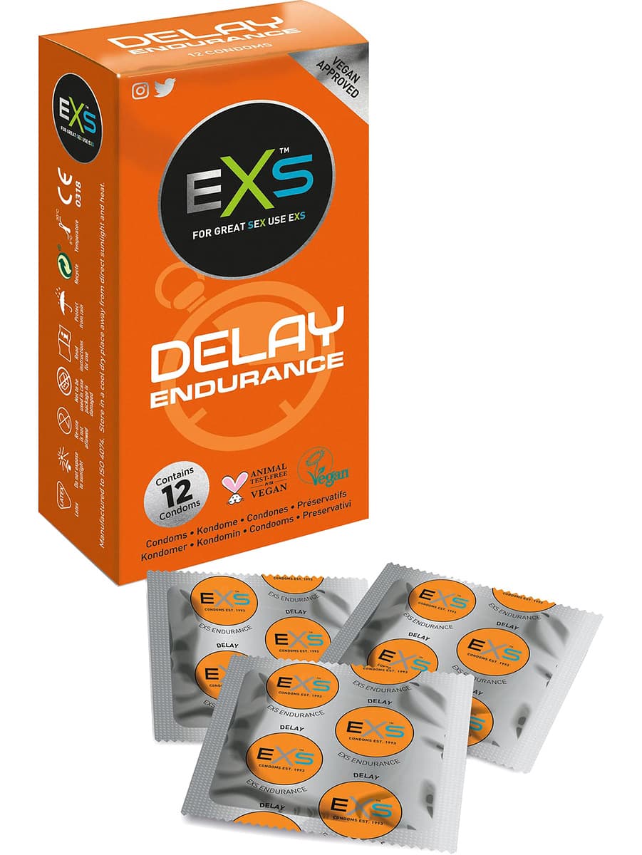 EXS : Delay Condoms,12-pack