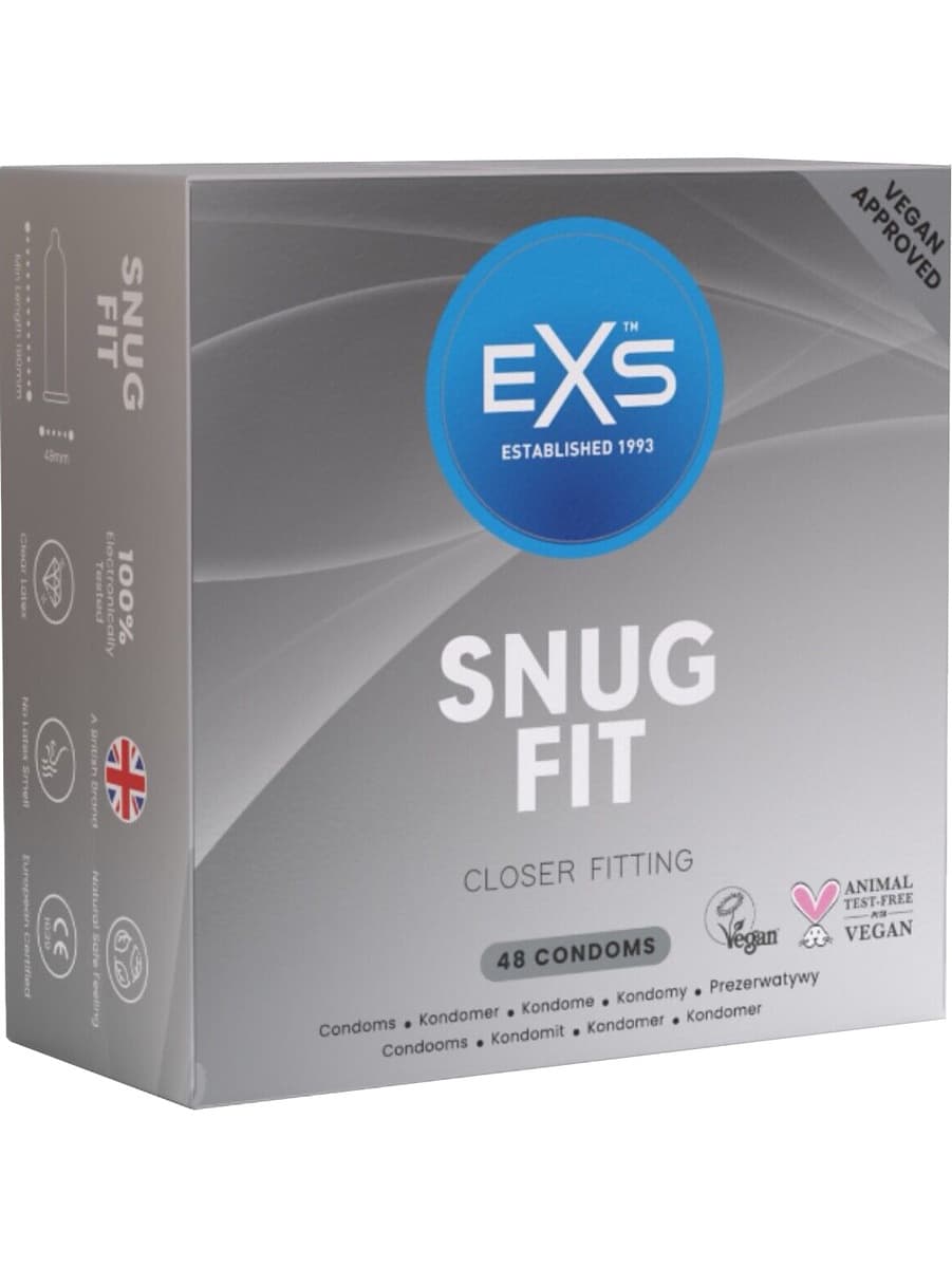 EXS : Snug Fit Condoms, 48-pack