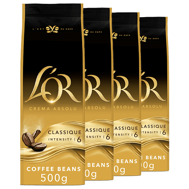 Classique Coffee Beans - 4x 500g