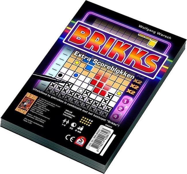 Brikks Scoreblok - 2 stuks - 999 Games