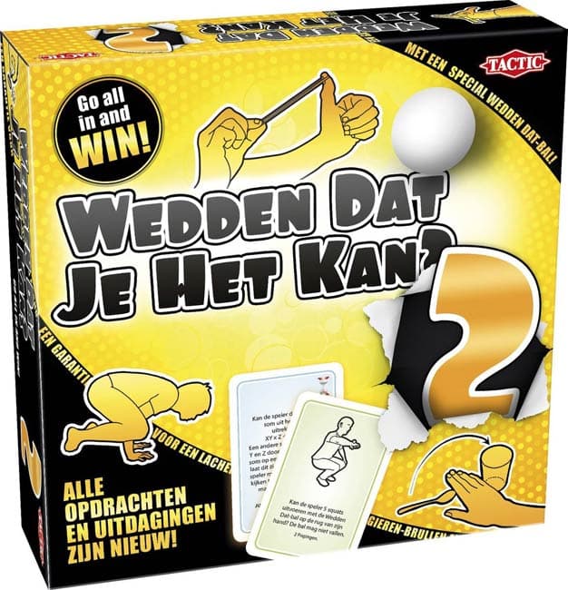 Wedden dat je het kan 2 - Tactic Partyspel