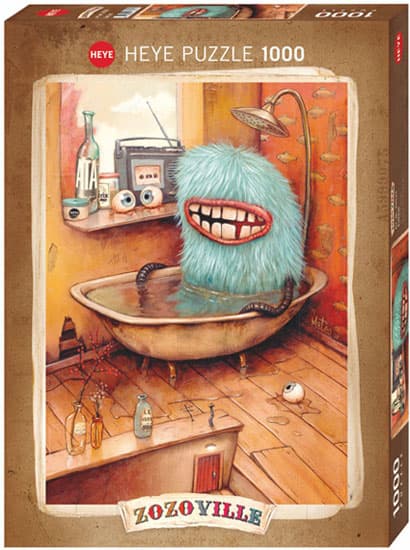 Bathtub - Zozoville (1000) - Heye  Legpuzzel