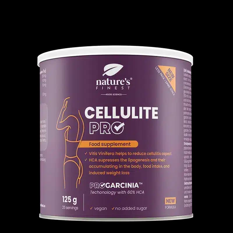 Nature's Finest Cellulite PRO | beauty drink ter ondersteuning van cellulite-uiterlijk | garcinia HCA + rodewijnextract voor gladdere dijen en heupen