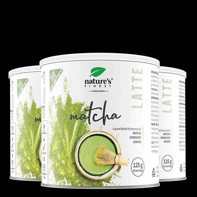 Matcha Chai Latte | Rijk aan Chlorofyl | Matcha, Kaneel, Gember | Natuurlijke Alternatief voor Koffie | Antioxidanten | Meer Energie