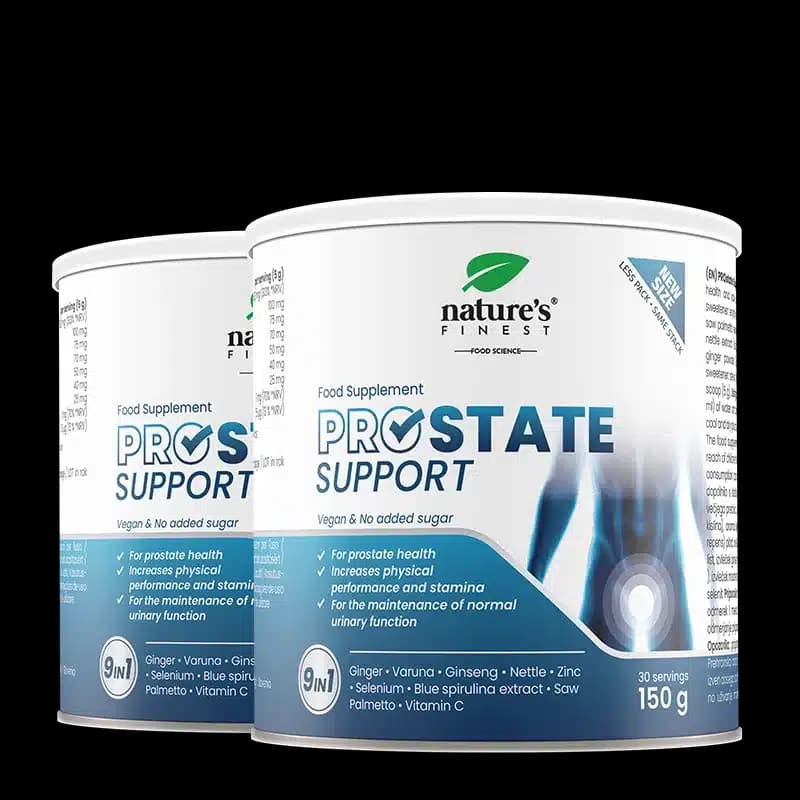 Nature’s Finest Prostate Support | supplement voor mannen voor prostaat + urinewegen | saw palmetto, ginseng, brandnetel + vitamine C voor