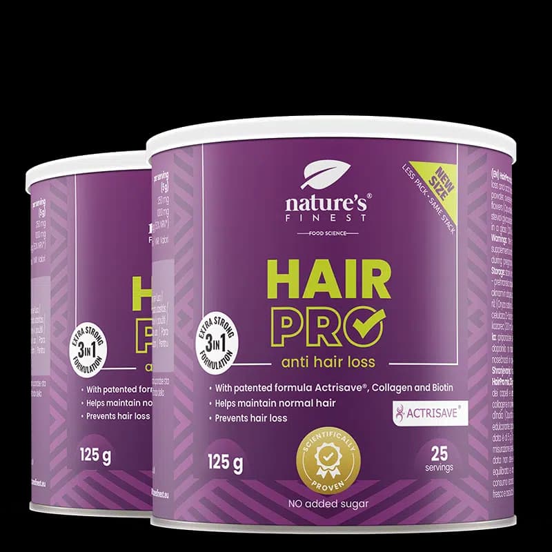 Nature's Finest Hair Pro | geavanceerde ondersteuning haarsterkte + -dikte | Actrisave, collageen + biotine voor voller, gezonder haar