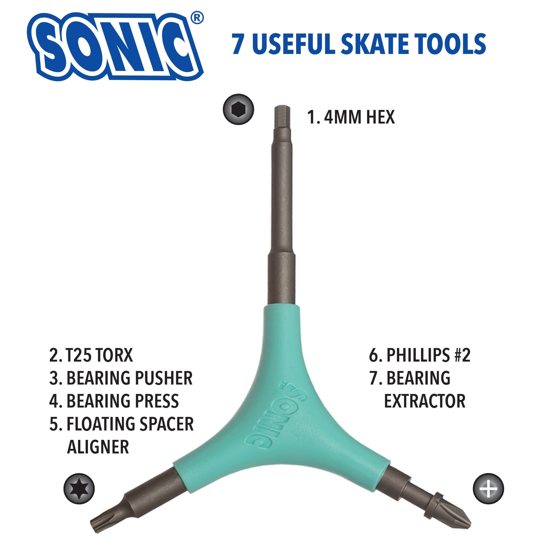 SONIC Pro Tool + H Bleu Clair