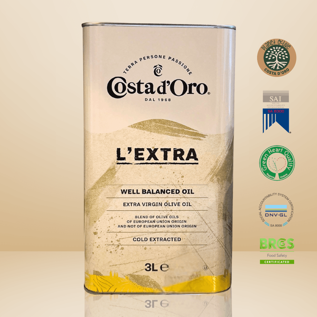 Extra Natives Olivenöl – 3 Liter