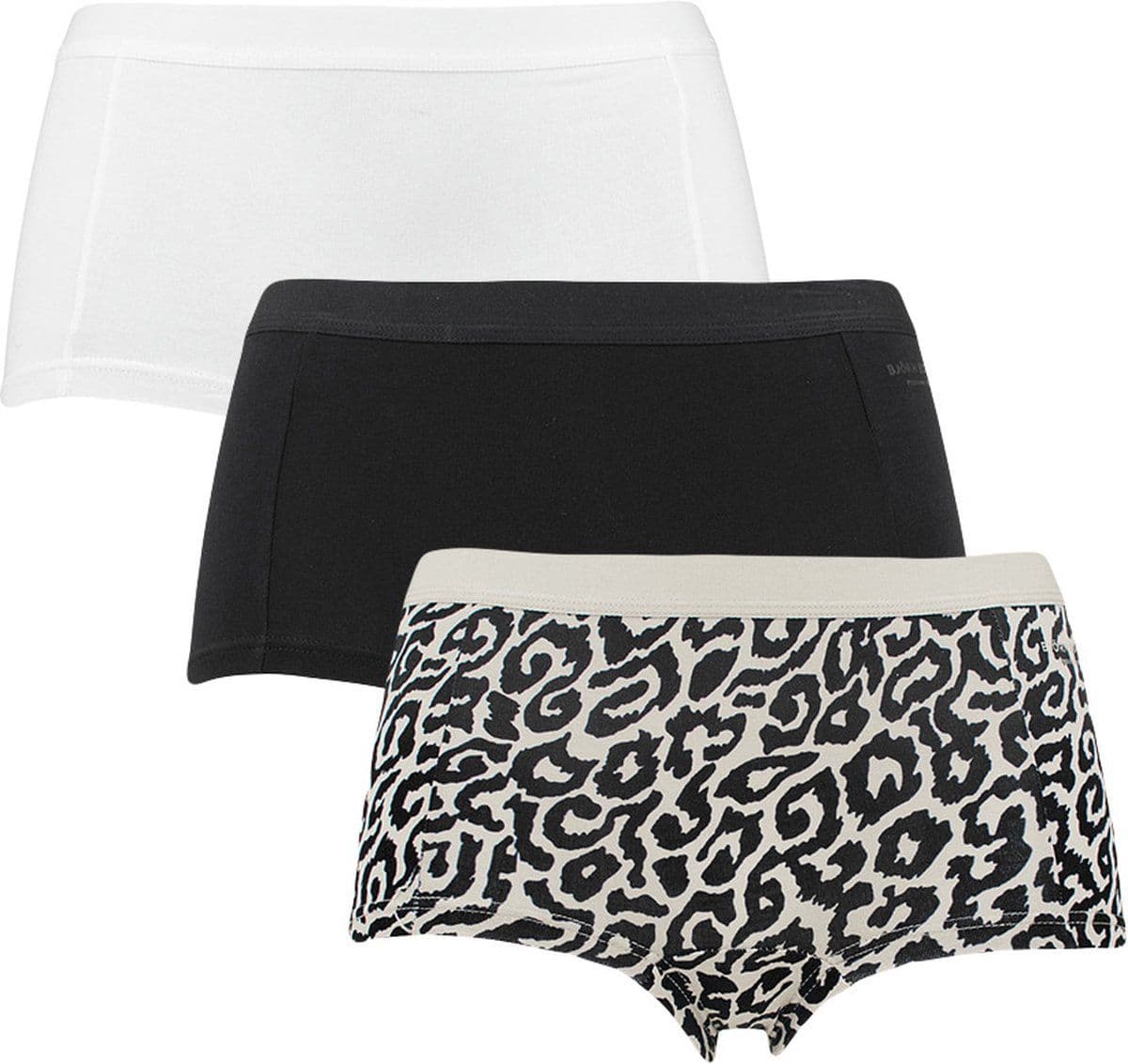 Bjorn Borg Dames Minishort 3 pack 10000952 Hipster / Boxershort - MP Multipack  - Maat XL