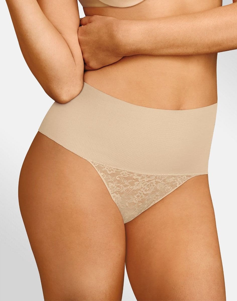 Maidenform Cool Comfort String DM0049 Corrigerende-broekjes - C donker huid - Maat XL
