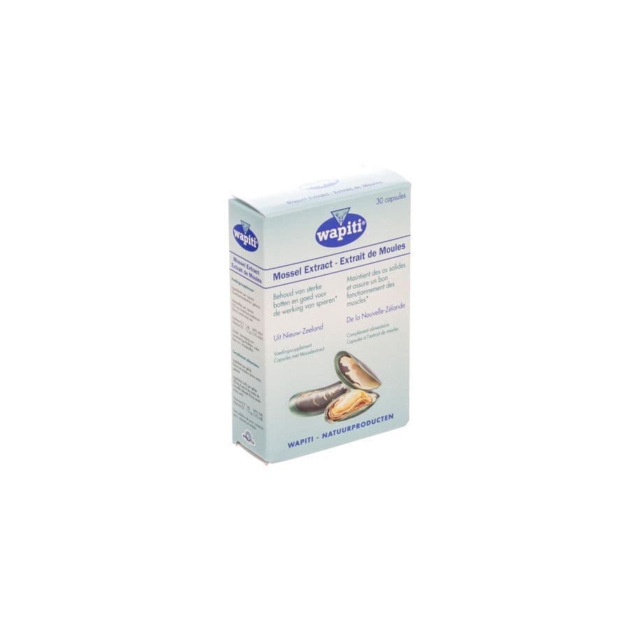 Wapiti Extrait Moules Caps 30x500mg