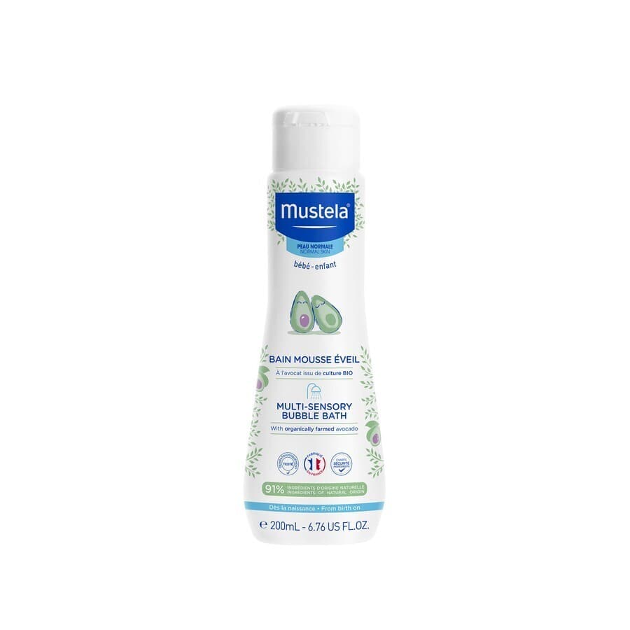 Mustela Bain Mousse Eveil Nf 200ml